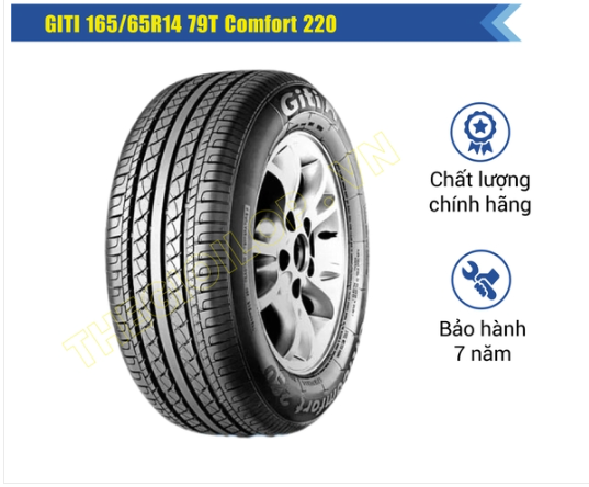 LỐP GITI 165/65R14 79T Comfort 220
